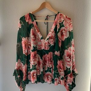Farm Rio Floral Top